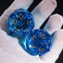 Dragon Gem - XL 30mm Glass D20 (Diamondcut) 