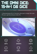 15-in-1 Omni Dice D6