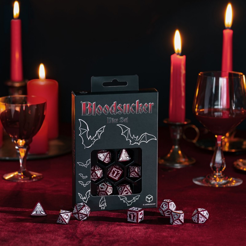 Bloodsucker Dice Set: Scarlet