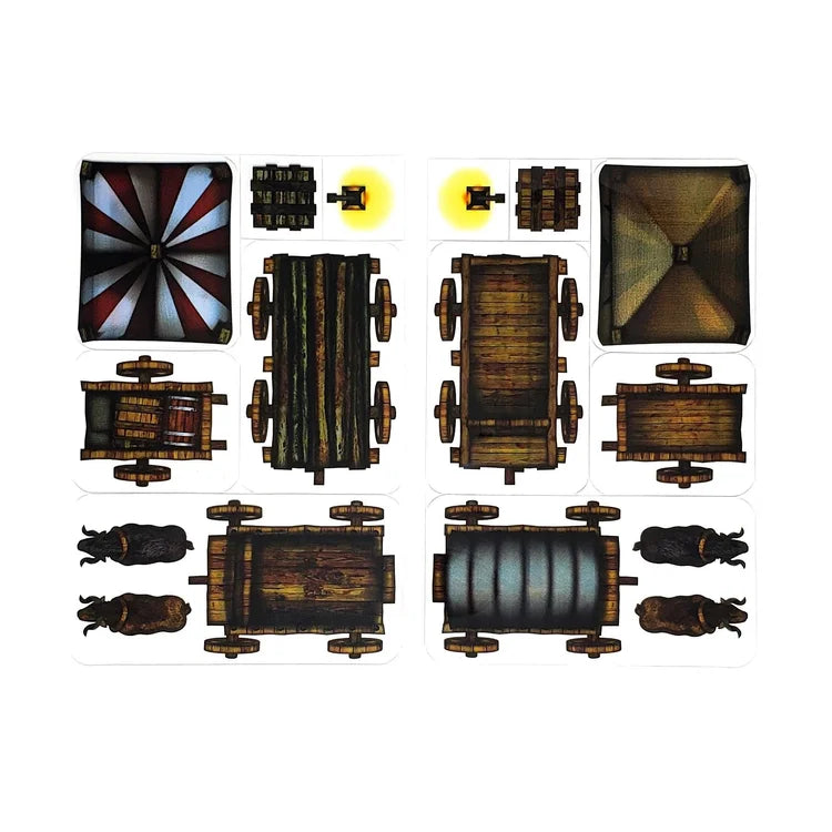 Flat Plastic Miniatures - various editions 