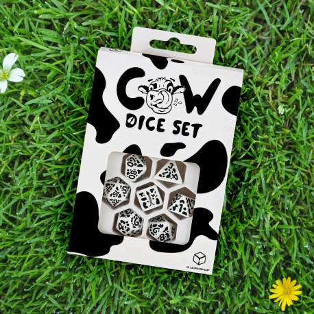 Cow Dice Set