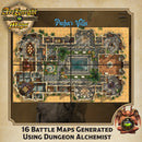 Dungeon Alchemist Map Series (4 different map packs) 