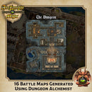 Dungeon Alchemist Map Series (4 different map packs) 