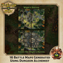 Dungeon Alchemist Map Series (4 different map packs) 