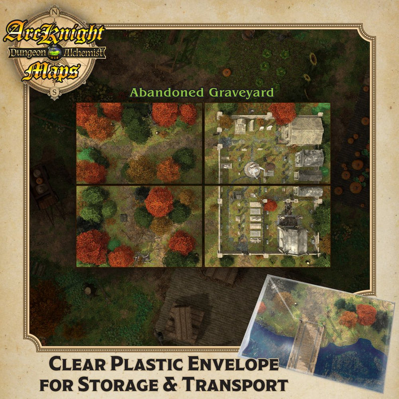 Dungeon Alchemist Map-Serie (4 verschiedene Kartenpacks)