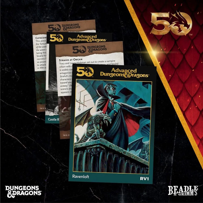 D&D – Classic Module Dice Set: Ravenloft (50th Anniversary) 