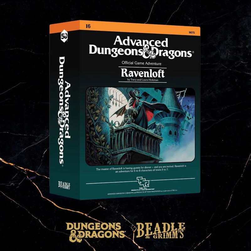 D&D – Classic Module Dice Set: Ravenloft (50th Anniversary) 