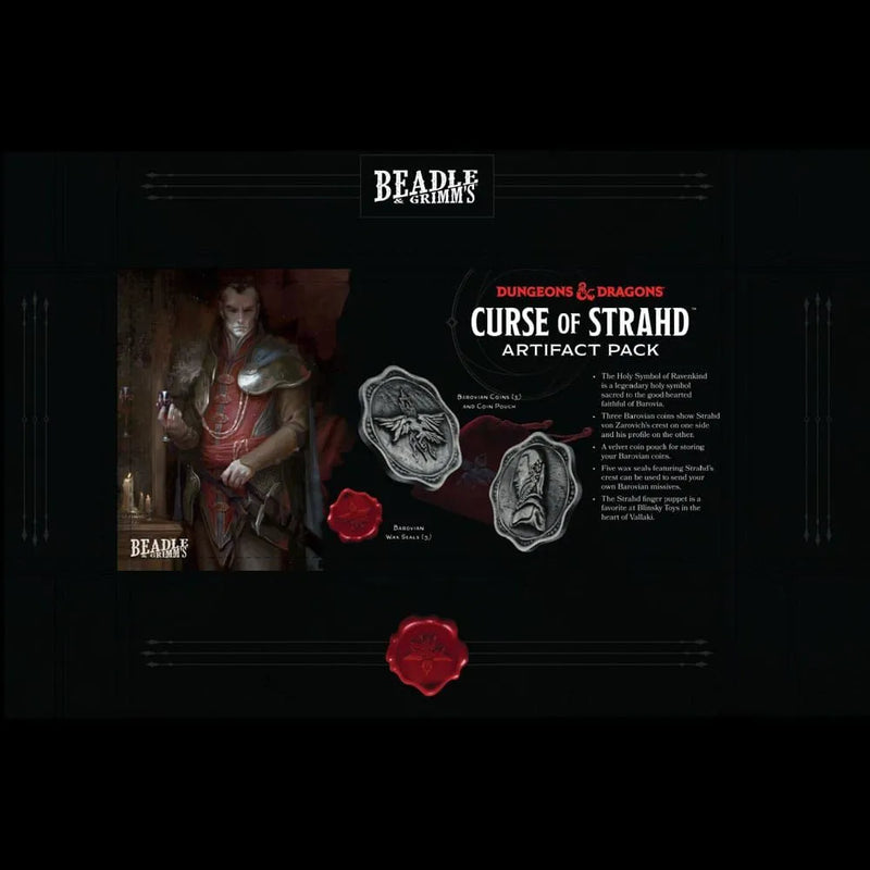 D&D Curse of Strahd Artifact Set
