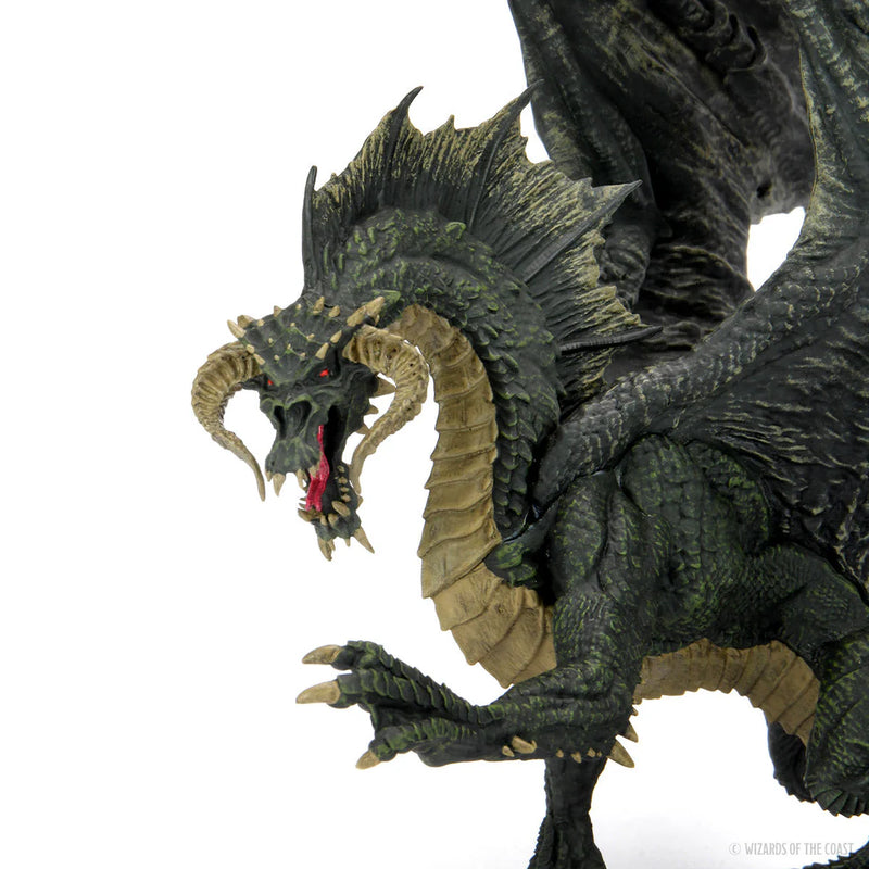 D&D Icons of the Realms: Adult Black Dragon Premium Figure 