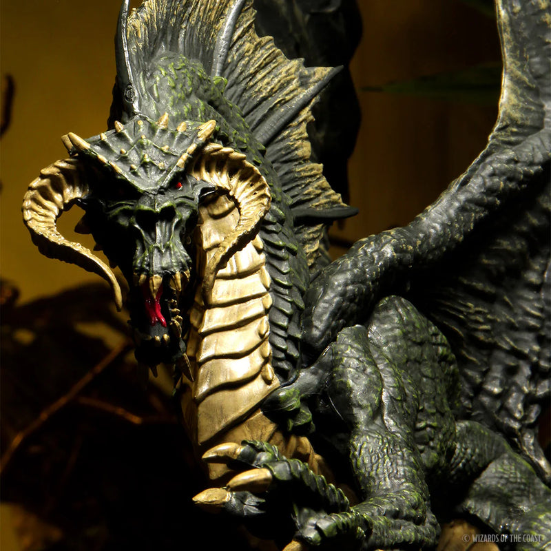 D&D Icons of the Realms: Adult Black Dragon Premium Figure 