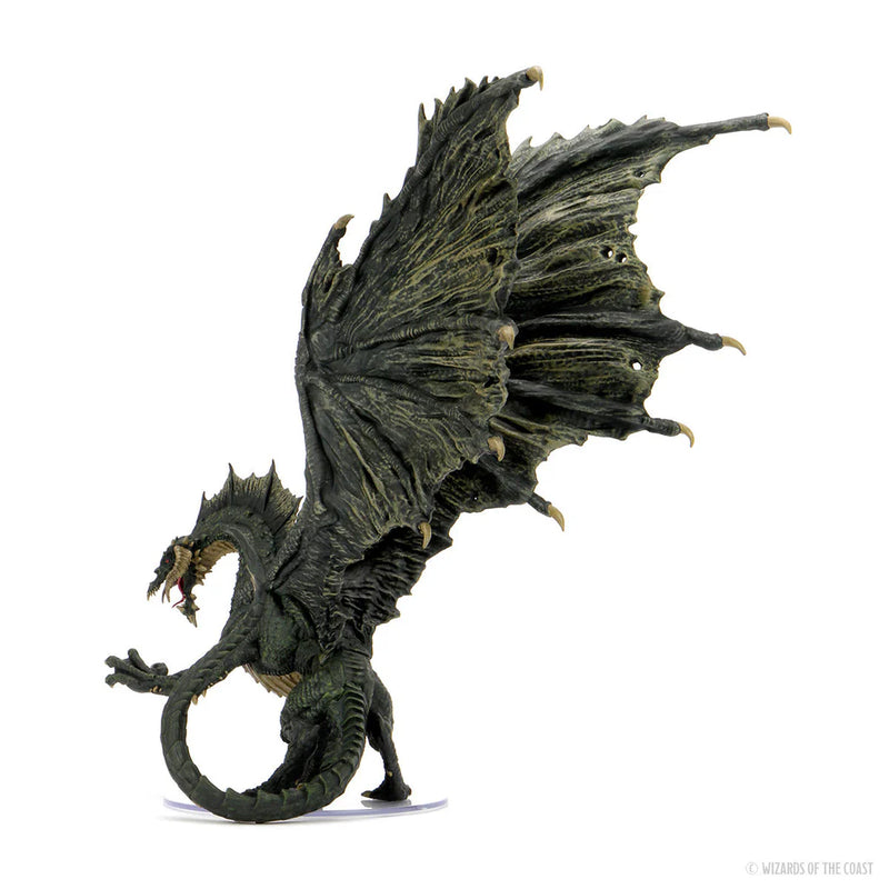 D&D Icons of the Realms: Adult Black Dragon Premium Figure 