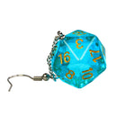 D20 / D6 earrings different colors and shapes