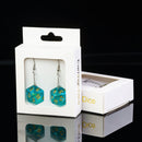 D20 / D6 earrings different colors and shapes