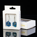 D20 / D6 earrings different colors and shapes