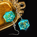 D20 / D6 earrings different colors and shapes