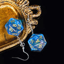 D20 / D6 earrings different colors and shapes