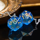 D20 / D6 earrings different colors and shapes