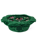 XXL-Würfelbeutel mit 7-Fächern aus Plüsch