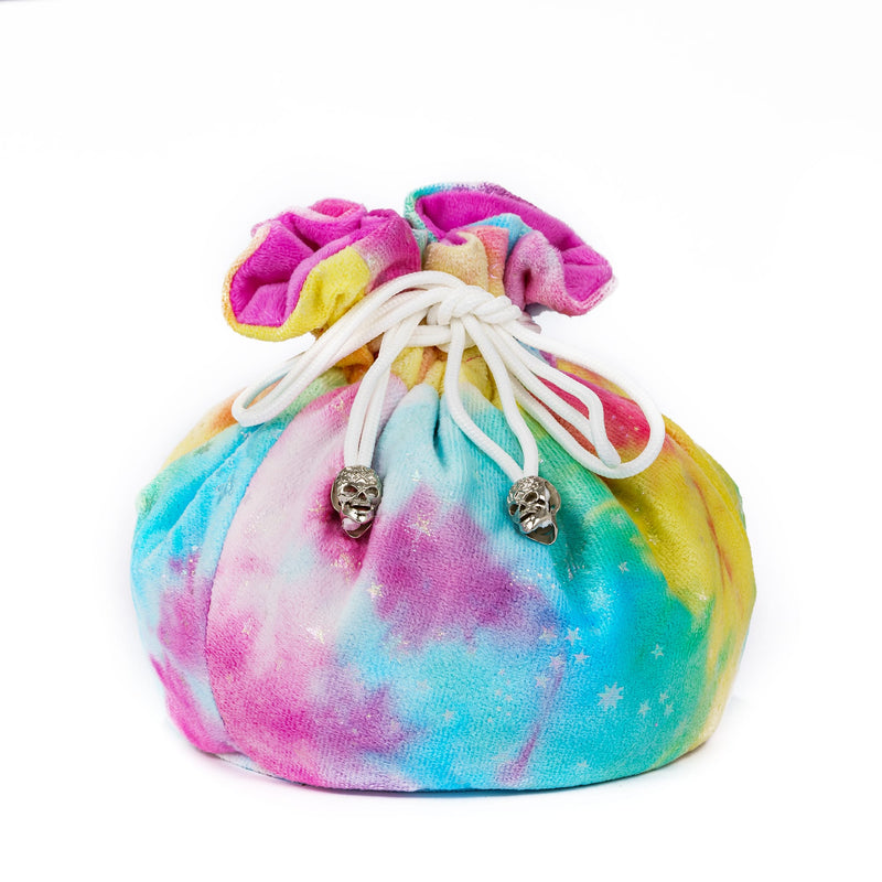 Fluffy dice bag with compartments