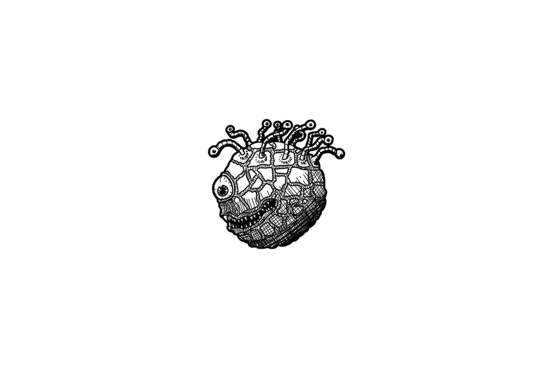 D&D Retro-Beholder-Pin (mit Pinfinity VR Features)