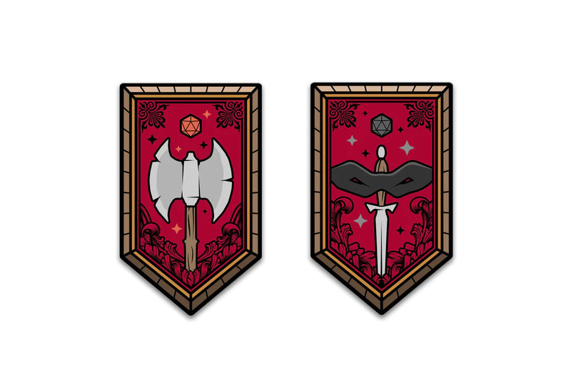 Limited D&D Class Pin Set (with Pinfinity VR features)