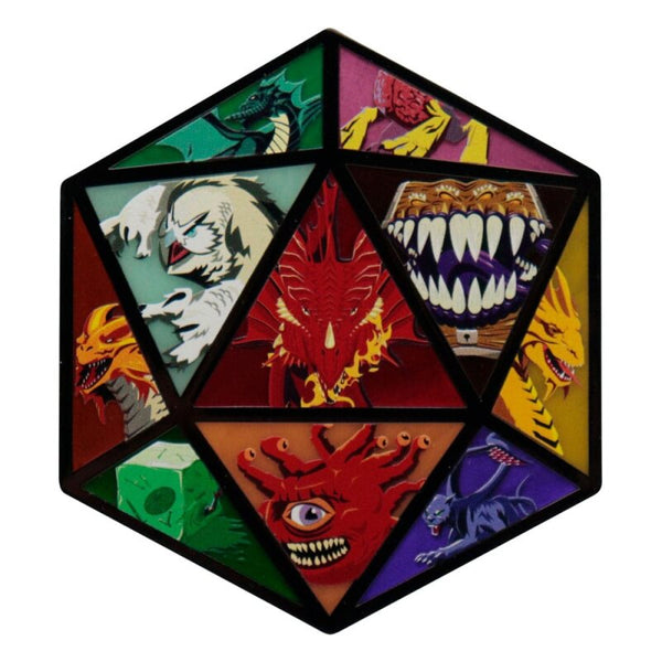 D&D 50th Anniversary D20 Monster Medaillon