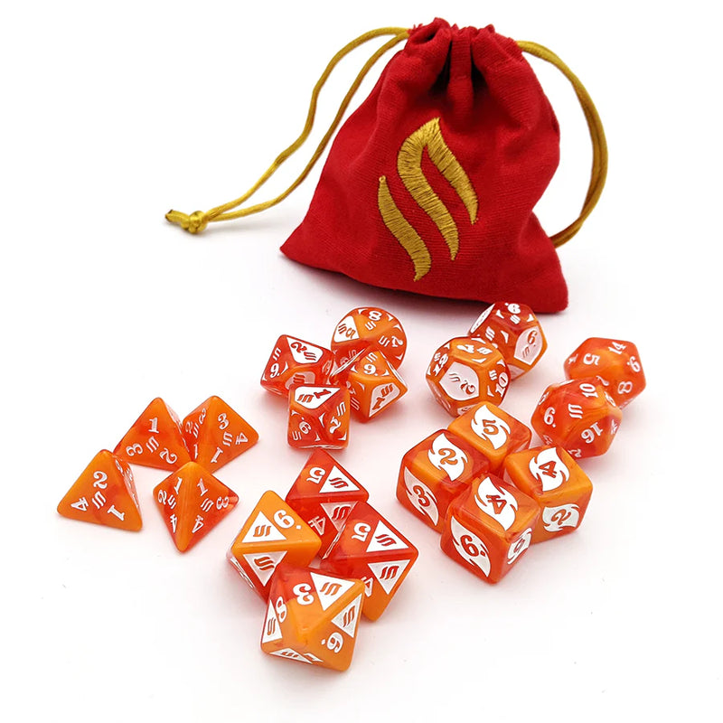 Damage Dice (18 Dice + bag)