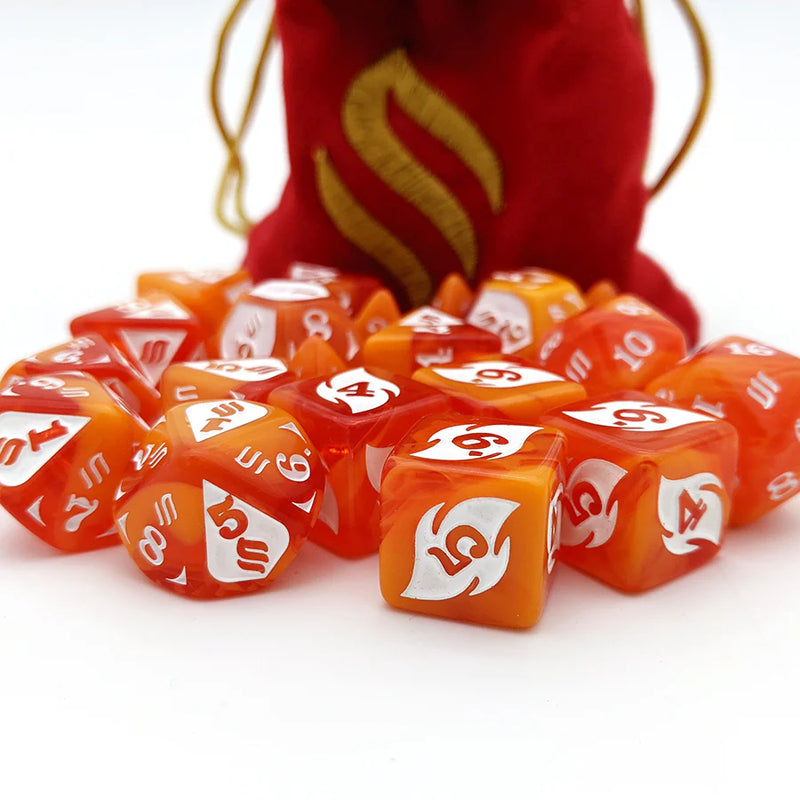 Damage Dice (18 Dice + bag)