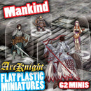 Flat Plastic Miniatures - various editions 