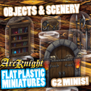 Flat Plastic Miniatures - various editions 