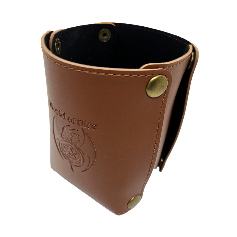 Foldable dice cup