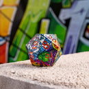 Full Art Dice Set: Graffiti 