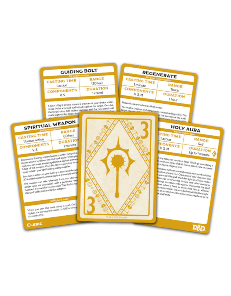 D&D Spellbook Cards Sets (ENG)