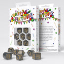 Happy Birthday Dice Set: Confetti