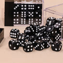 36x Classic Mini D6 - many colors - in box (12 mm) 