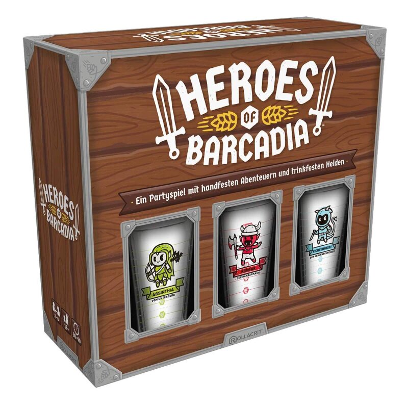 Heroes of Barcadia (Pen & Paper Drinking Game, DE) 