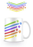 Rainbow Dice Tasse