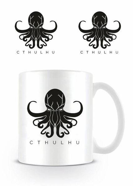 Cthulhu Minimalistic Tasse