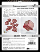 Game of Thrones dice sets 