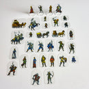 Flat Plastic Miniatures - various editions 