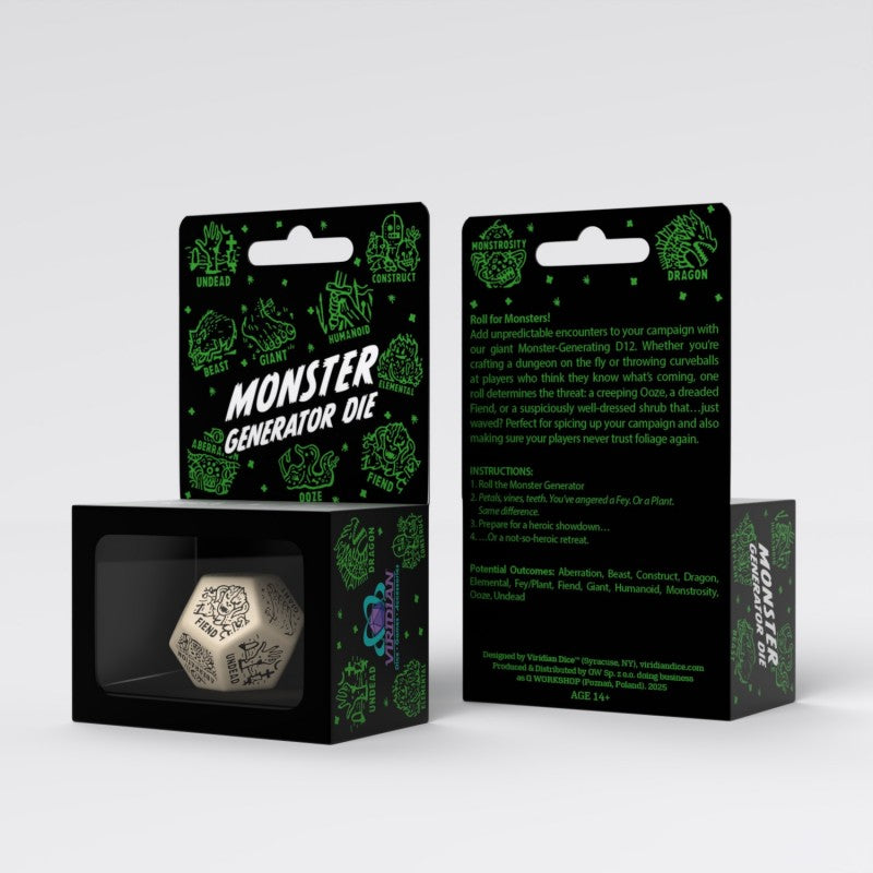 Monster Generator Dice – Jumbo W12 
