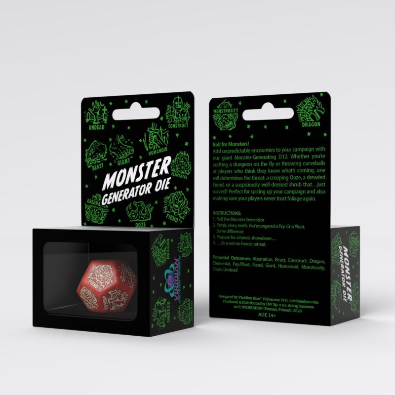 Monster Generator Dice – Jumbo W12 