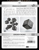Game of Thrones dice sets 