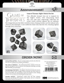 Game of Thrones dice sets 
