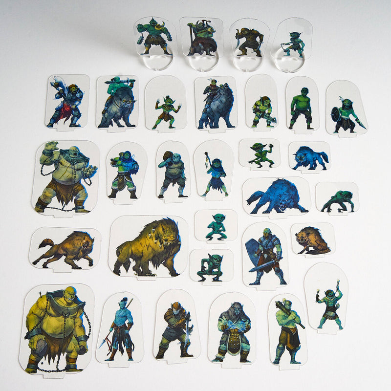 Flat Plastic Miniatures - various editions