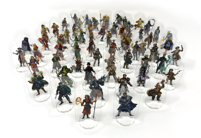 Flat Plastic Miniatures - various editions