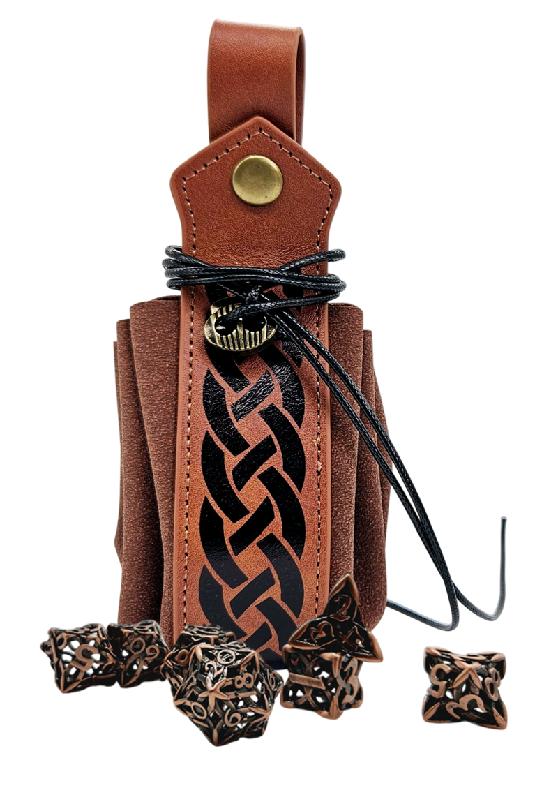 2in1 Celtic Knot Dice Pouch