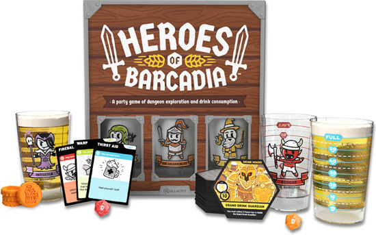 Heroes of Barcadia (pen & paper drinking game)