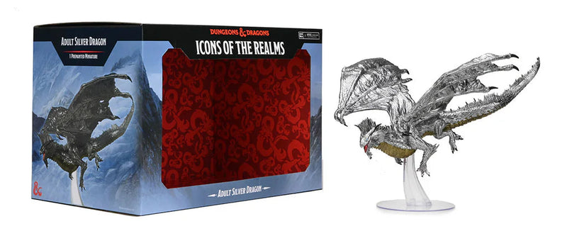 D&D Icons of the Realms – Adult Silver Dragon