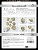 Game of Thrones dice sets 